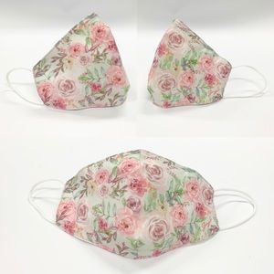 3 layer cotton mask/ nose adjustable perfect fit!